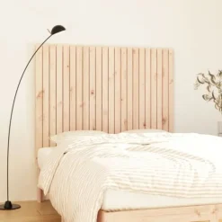vidaXL Sängar>Väggmonterad huvudgavel 140x3x110 cm massiv furu
