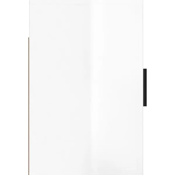 vidaXL Sängar>Väggmonterade sängbord 2 st högglans 50x30x47 cm