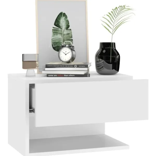 vidaXL Sängar>Väggmonterade sängbord 2 st