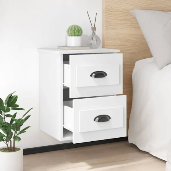 vidaXL Sängar>Väggmonterade sängbord 2 st 41,5x36x53cm