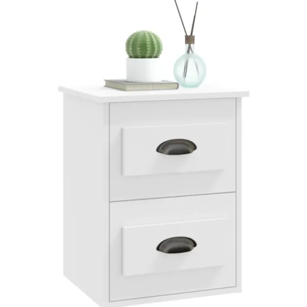 vidaXL Sängar>Väggmonterade sängbord 2 st 41,5x36x53cm