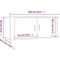 vidaXL Tv-Bänkar><noscript><img width=