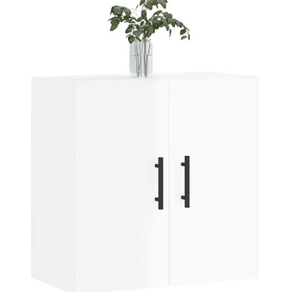 vidaXL Skåp>Väggskåp högglans 60x31x60 cm konstruerat trä