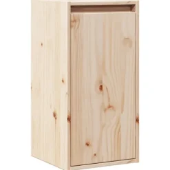 vidaXL Skåp>Väggskåp 30x30x60 cm massiv furu