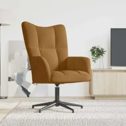 vidaXL Fåtöljer>Vilstol sammet