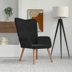 vidaXL Fåtöljer>Vilstol sammet