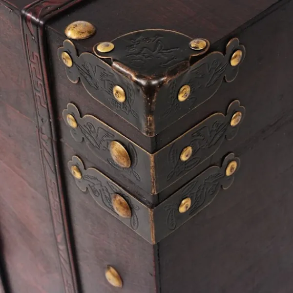 vidaXL Kistor & Koffertar>Vintagekista trä 66x38x40 cm