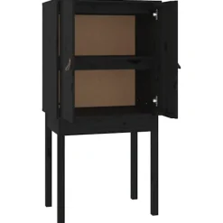 vidaXL Skåp>Vitrinskåp 60x40x120 cm massiv furu