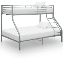 vidaXL Sängar>Våningssäng metall 140x200/90x200 cm