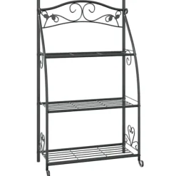 vidaXL Hyllor>Växthylla 56x30x96 cm stål