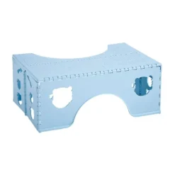 Sittpuffar>Vikbar Pall Fotpall Blå -max