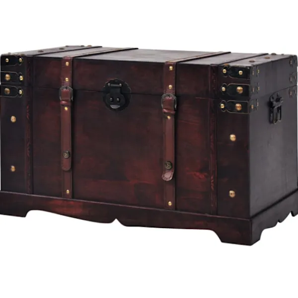 vidaXL Kistor & Koffertar>Vintagekista trä 66x38x40 cm