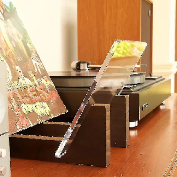 Hyllor>Vinyl Record Storage Holder - Visa dina singlar och LP-skivor i ställ