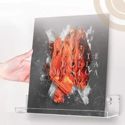 Hyllor>Vinyl Record Väggskiva Set 6 Stycken Albumhållare att Hänga på Väggar - Hylla Album eller Barnböcker