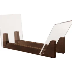 Crowned Hyllor>Vinyl-skivhylla - Akryländar - Visa upp dina singlar och LP-skivor i denna moderna bärbara hylla