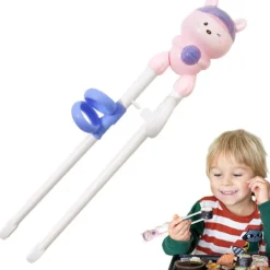 Matgrupper>Övningspinnar - Söta djurformade pinnar, barnpinnar för barn i åldern 1-12 år