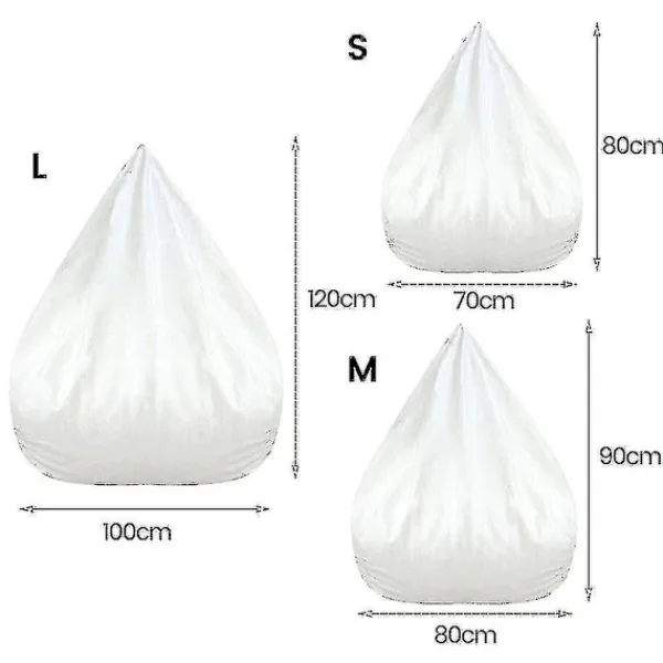 Sittsäckar>Waterproof Inner Liner for La Bean Bag Sofa, No Filling - Size 100x120 cm