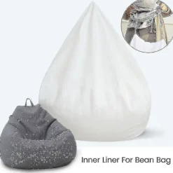 Sittsäckar>Waterproof Inner Liner for Lazy Bean Bag Sofa, No Filling - Size 100x120 cm -FF-