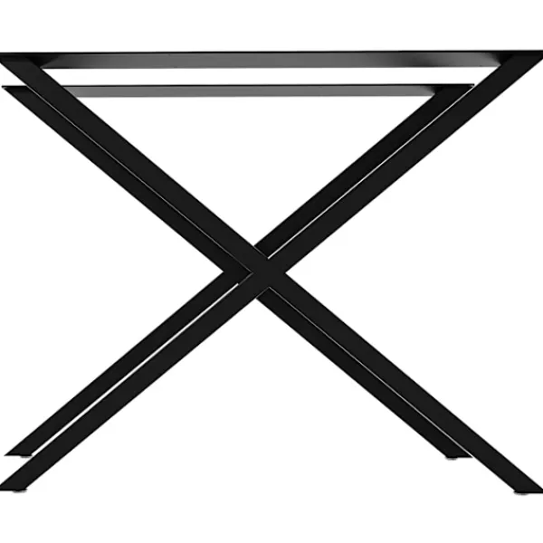 BellaFurn Matbord>X -formade bordsben - Stålram - Hållbar och modern design