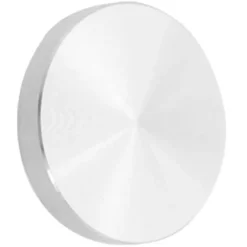 Småbord>4x Glasplatta Adapter Bordsben, Aluminium, Rund, 50x8mm, Silver