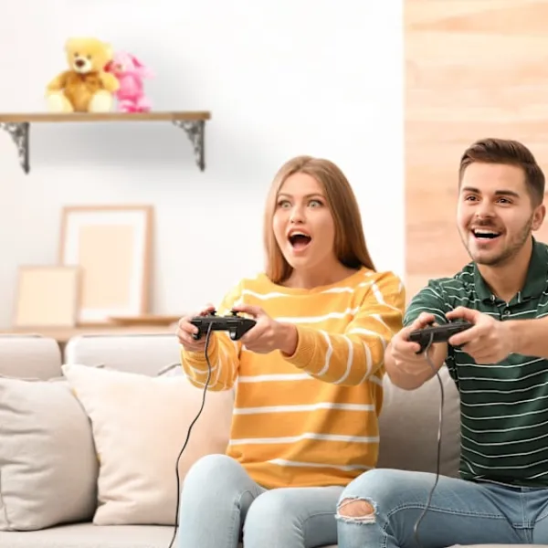 Northio Hyllor>2x hyllkonsol smide i gjutjärn