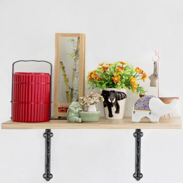 Northio Hyllor>2x hyllkonsol smide i gjutjärn