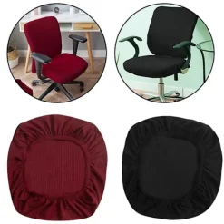 unbranded Stolar>2x Kontorsstolsöverdrag - Universal Stretch Skrivbordsstolsöverdrag Avtagbart Stolsöverdrag Dammskyddande Datorstolsöverdrag För Skrivbordsdatorstol A | Fyndiq