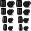 Stolar>XJ-Högklacksskydd 8 par svarta halkfria klackskydd skyddande ersättningsskoreparationslock spetslock dyna koppar 4 storlekar